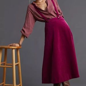 Anthropologie Pinafore Skirt